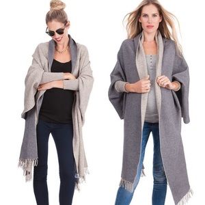 Seraphine two tone luxury shawl/nursing top BNWOT